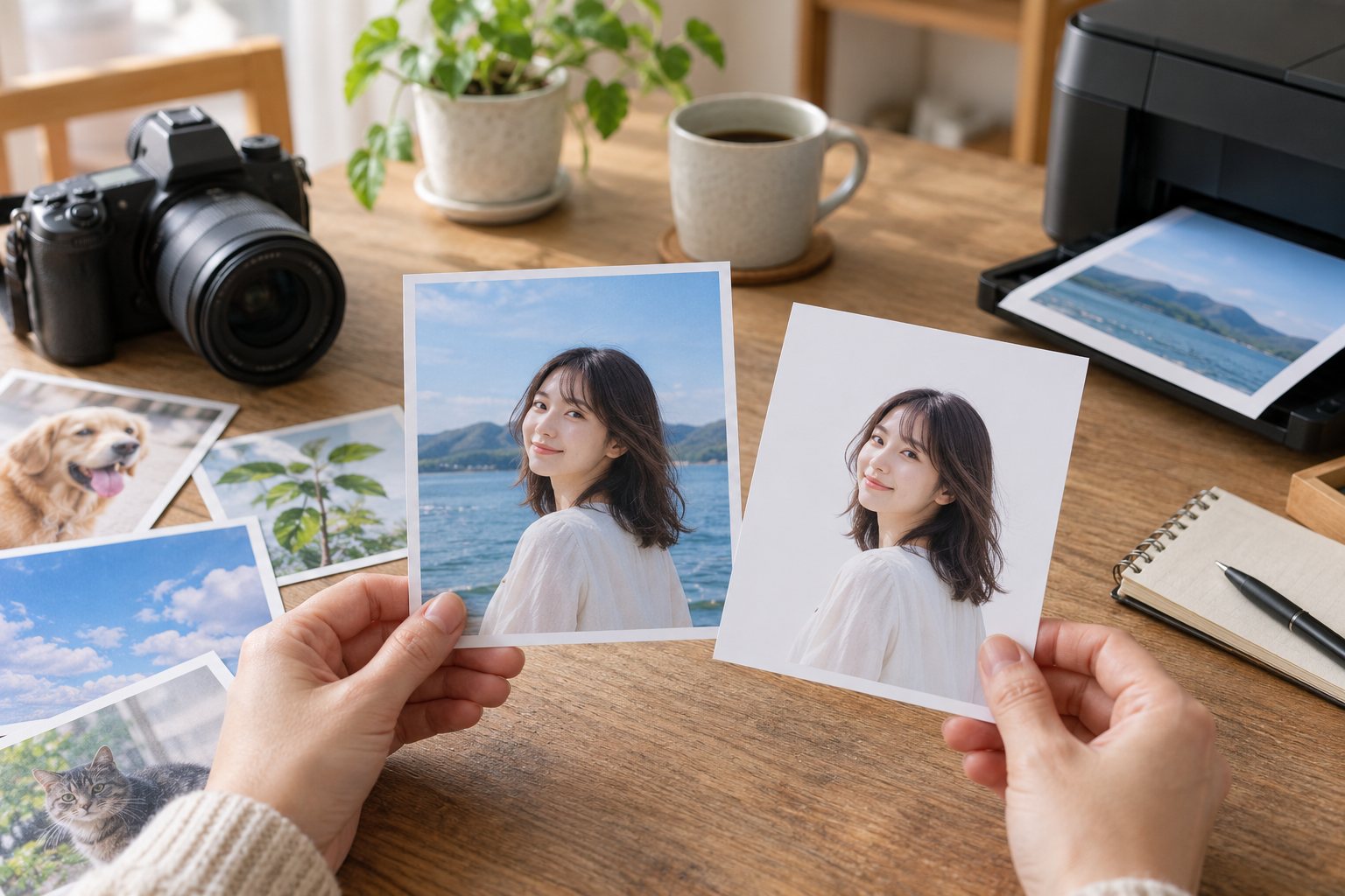 写真の背景、残す？消す？仕上がりから考える選び方。を考えるための説明用イメージ